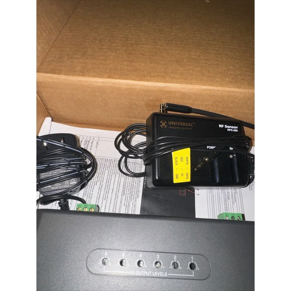 Universal Remote Control (URC) MRF-350/ RF Sensor RFX‎ 250 Kit W/ All Cords